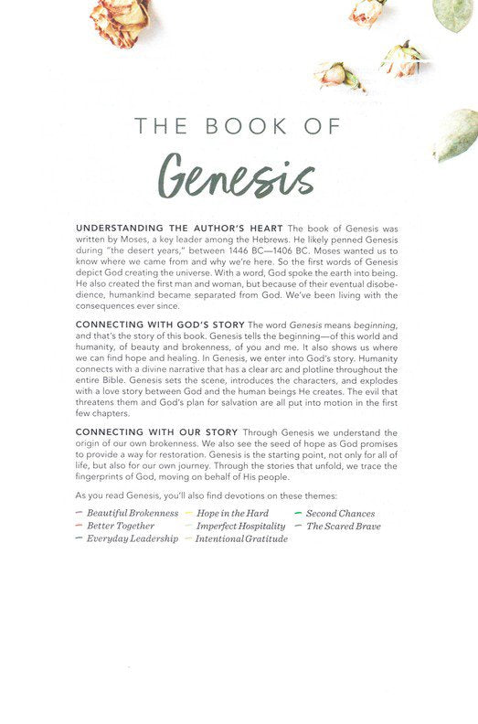 CSB (in)courage Devotional Bible--soft leather-look, desert/mustard/alabaster (indexed)