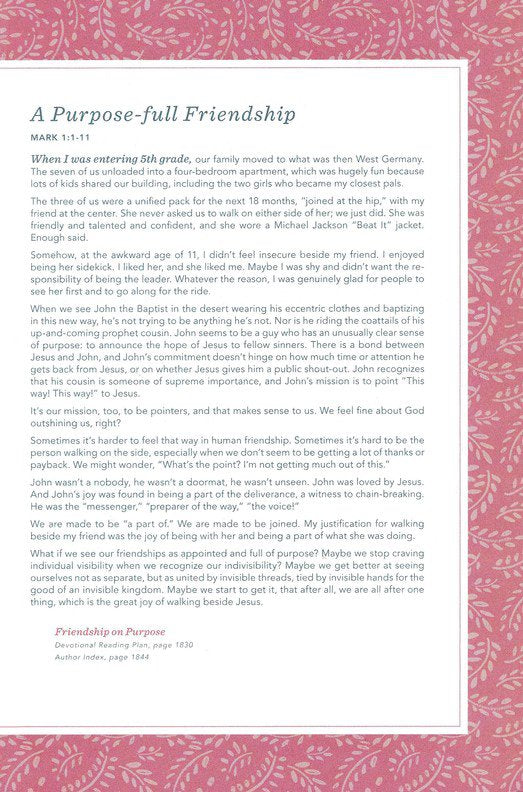 CSB (in)courage Devotional Bible--soft leather-look, desert/mustard/alabaster (indexed)