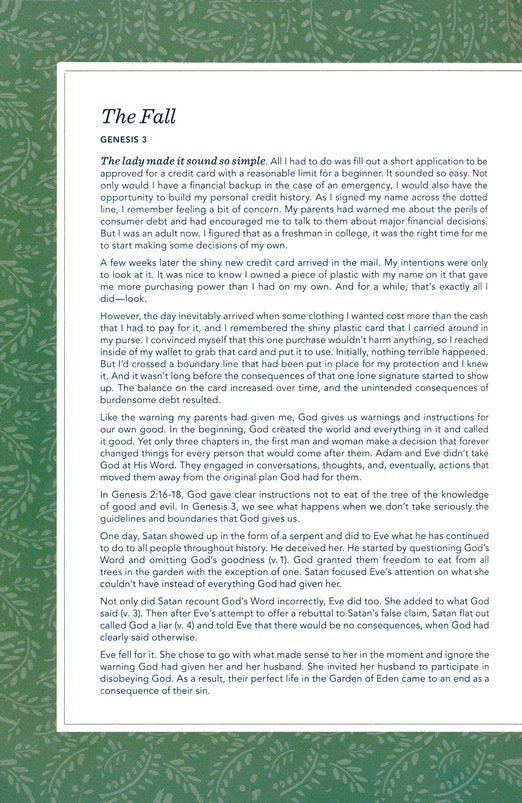 CSB (in)courage Devotional Bible--soft leather-look, sage (indexed)