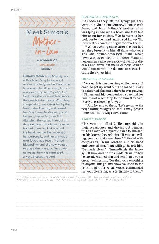 CSB (in)courage Devotional Bible--soft leather-look, sage (indexed)