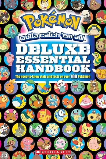 Pokémon Deluxe Essential Handbook: The Need-to-Know Stats and Facts on Over 700 Pokémon - used book
