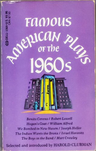 Famous American plays Of The 1960’s - Used book
