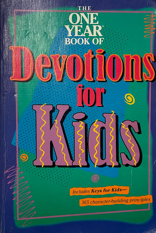 The One Year Book Of Devotions for Kids - Used Book