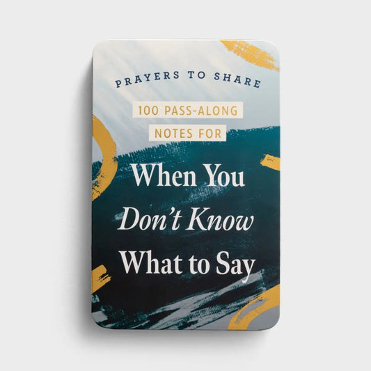 Prayers to Share: 100 Pass-Along Notes for When You Don't Know What to Say