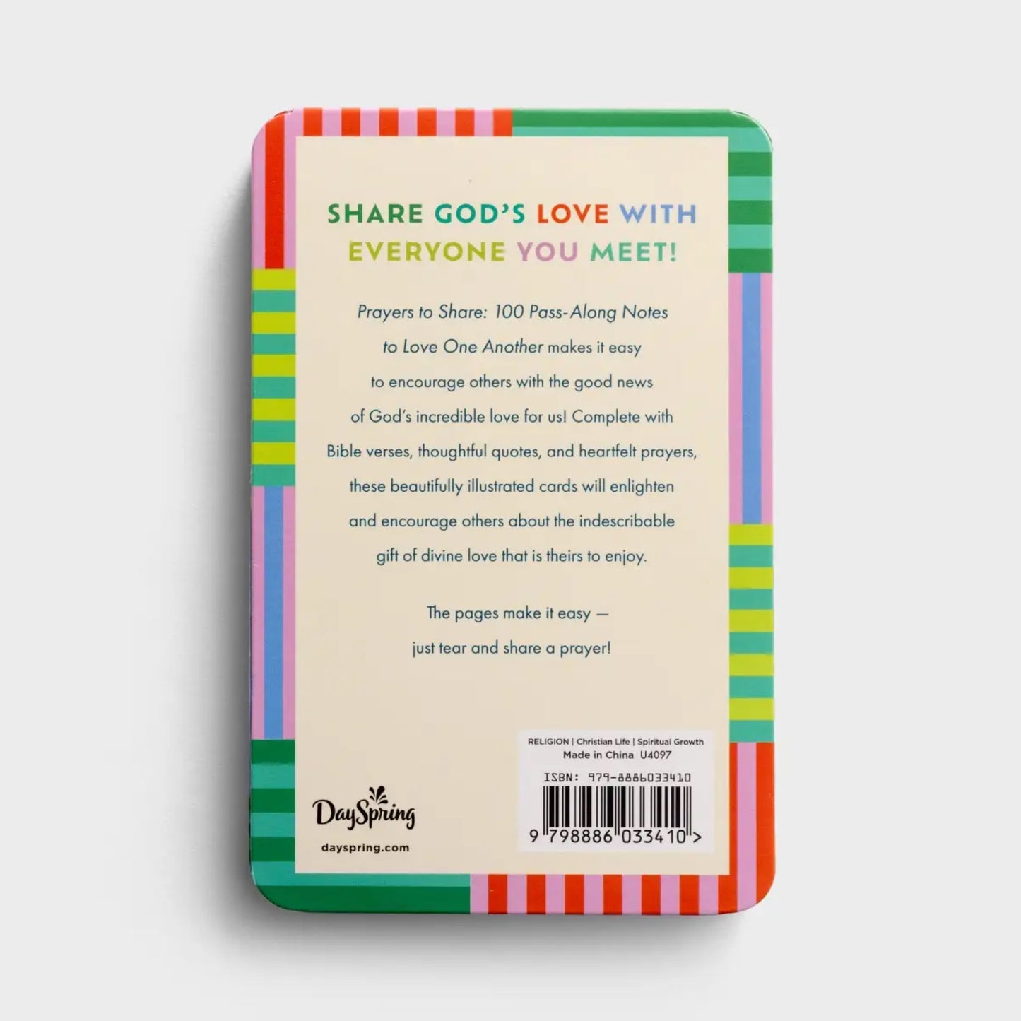 Prayers to Share: 100 Pass-Along Notes to Love One Another