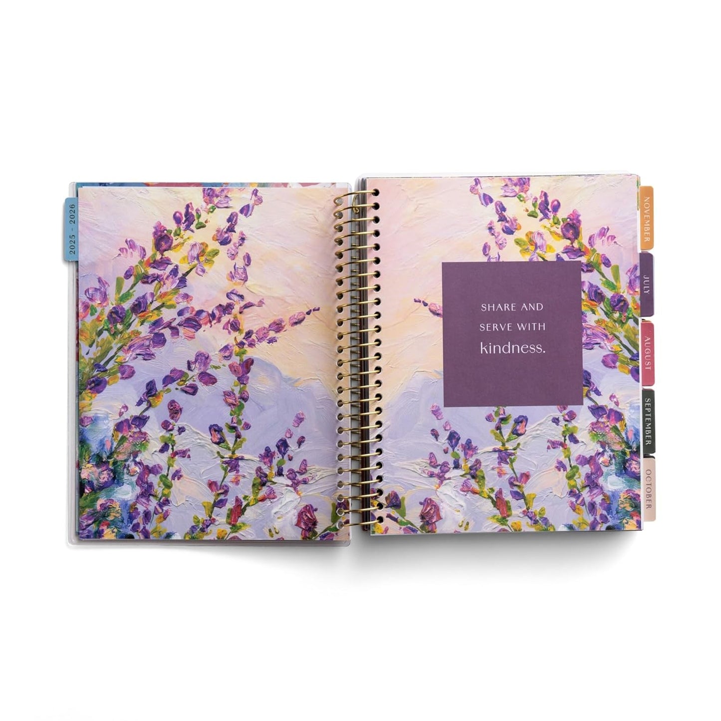 Never Stop Blooming - 2025-2026 18-Month Agenda Planner (July 2025 - December 2026)
