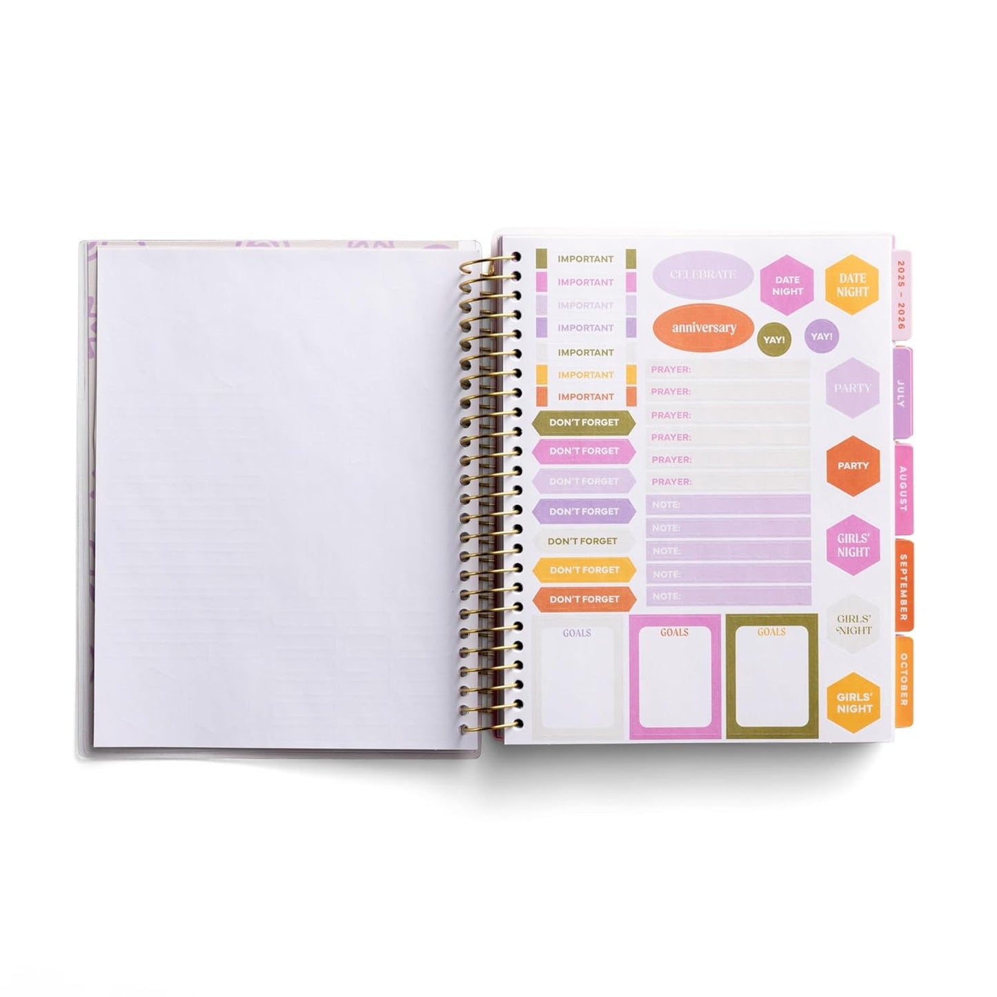 He is For You - 2025-2026 18-Month Agenda Planner (July 2025 - December 2026)