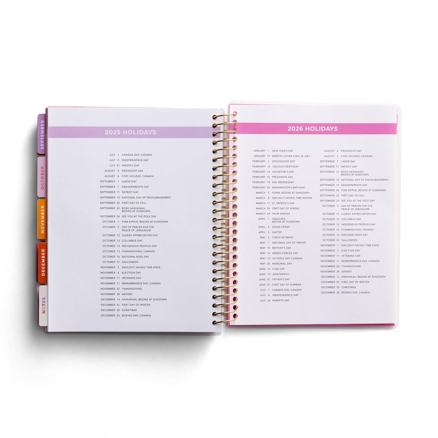 He is For You - 2025-2026 18-Month Agenda Planner (July 2025 - December 2026)