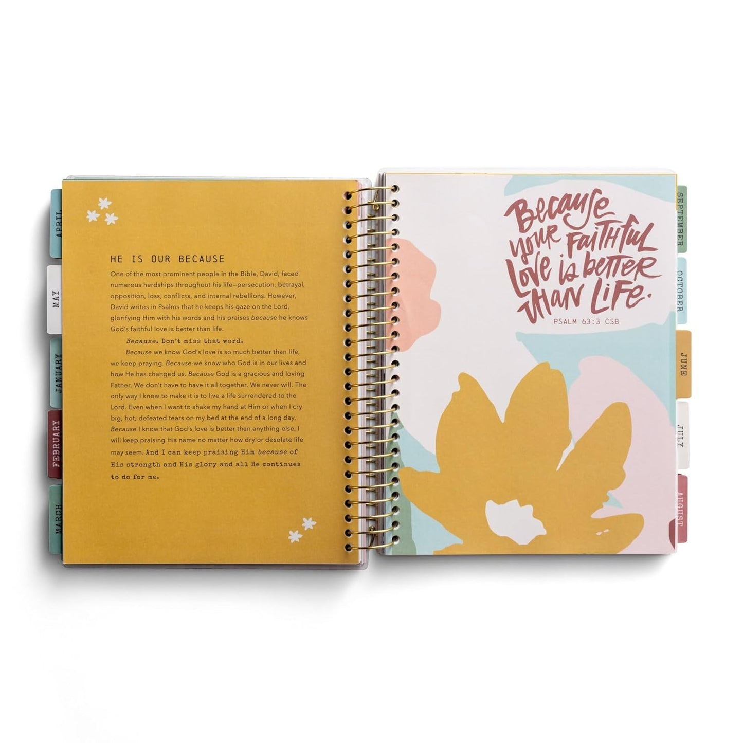 His Glory Fills the World 2025-2026 18-Month Devotional Planner (July 2025 - December 2026)