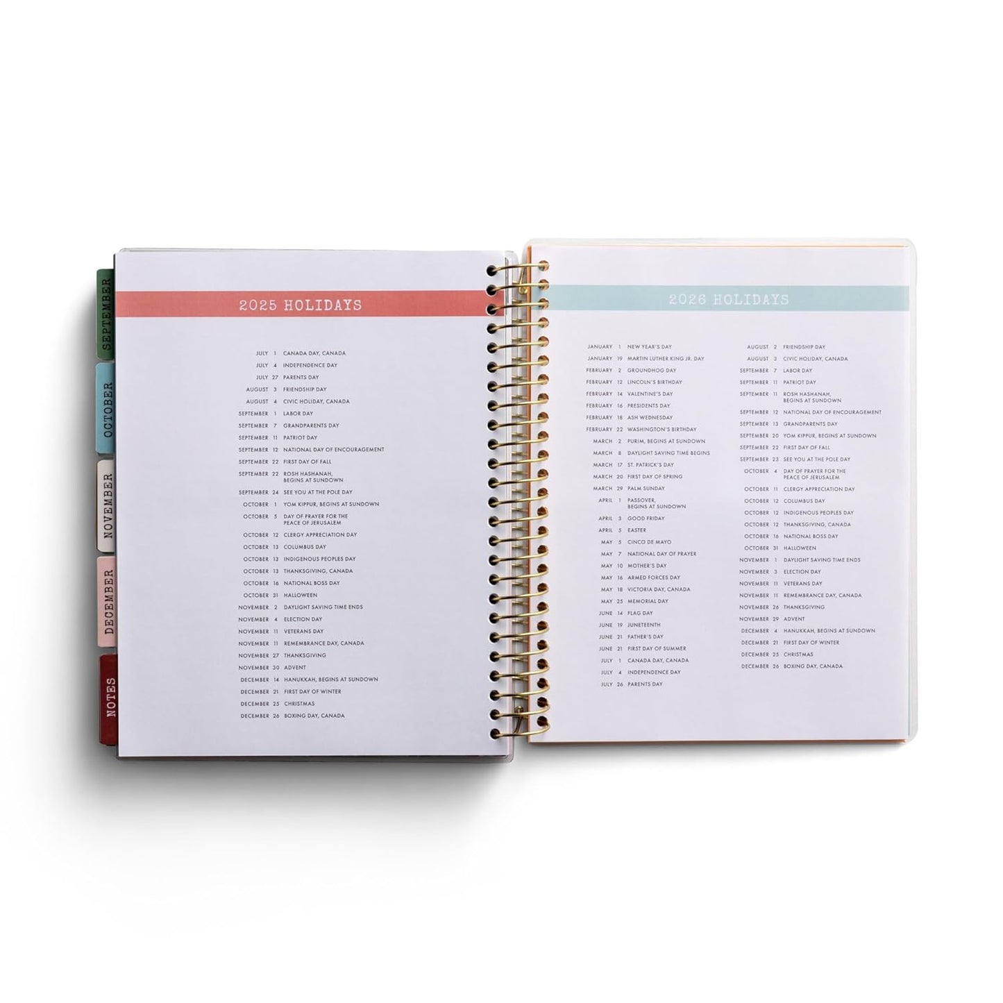 His Glory Fills the World 2025-2026 18-Month Devotional Planner (July 2025 - December 2026)