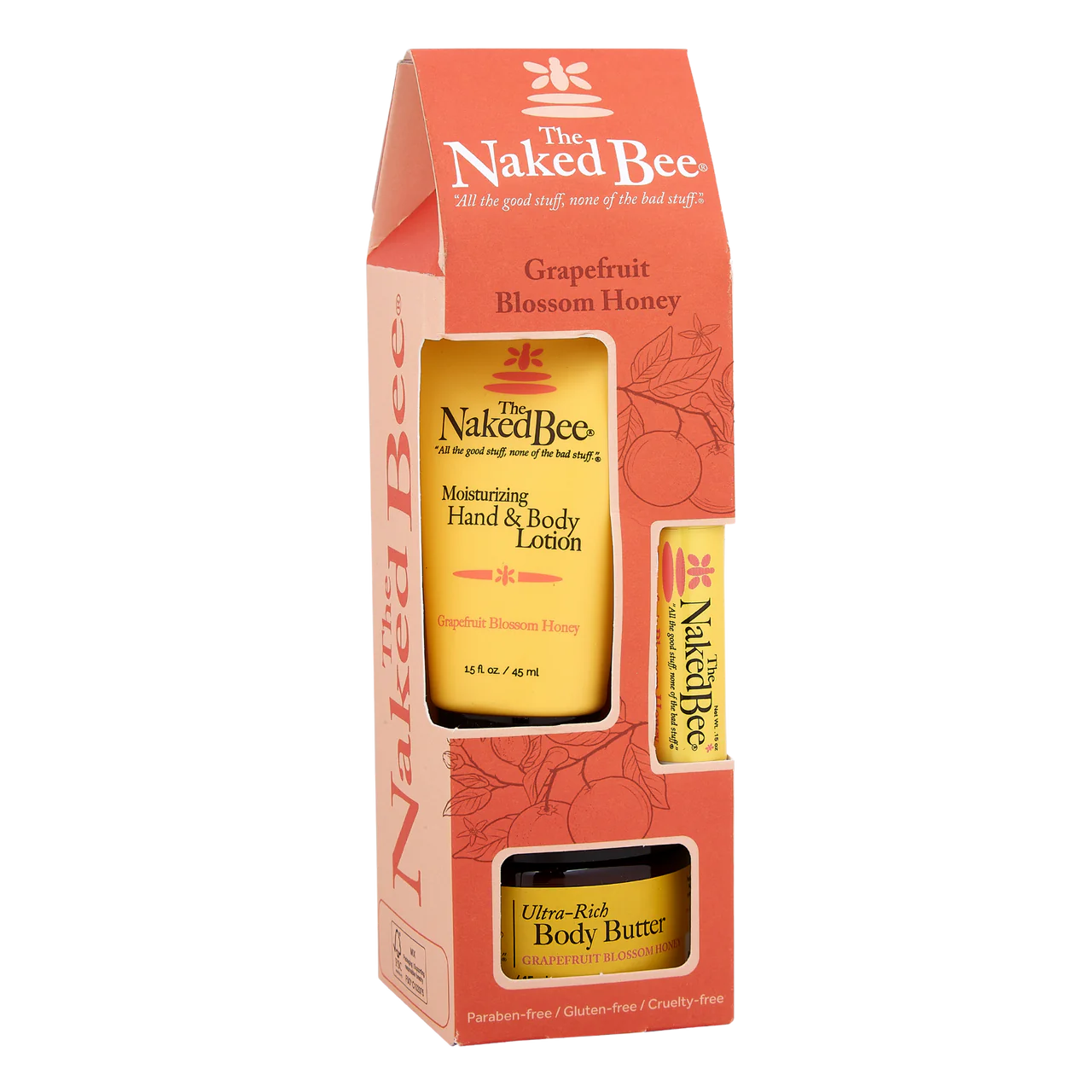 The Naked Bee - Grapefruit & Honey Gift Collection
