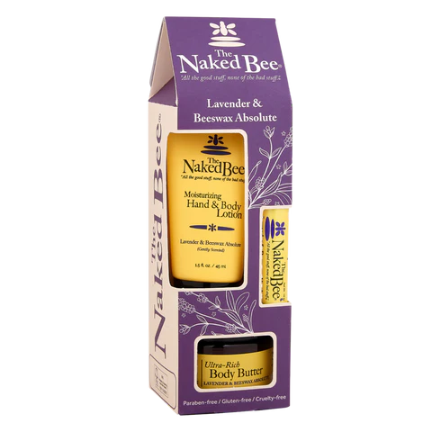 The Naked Bee - Lavender & Beeswax Absolute Gift Collection