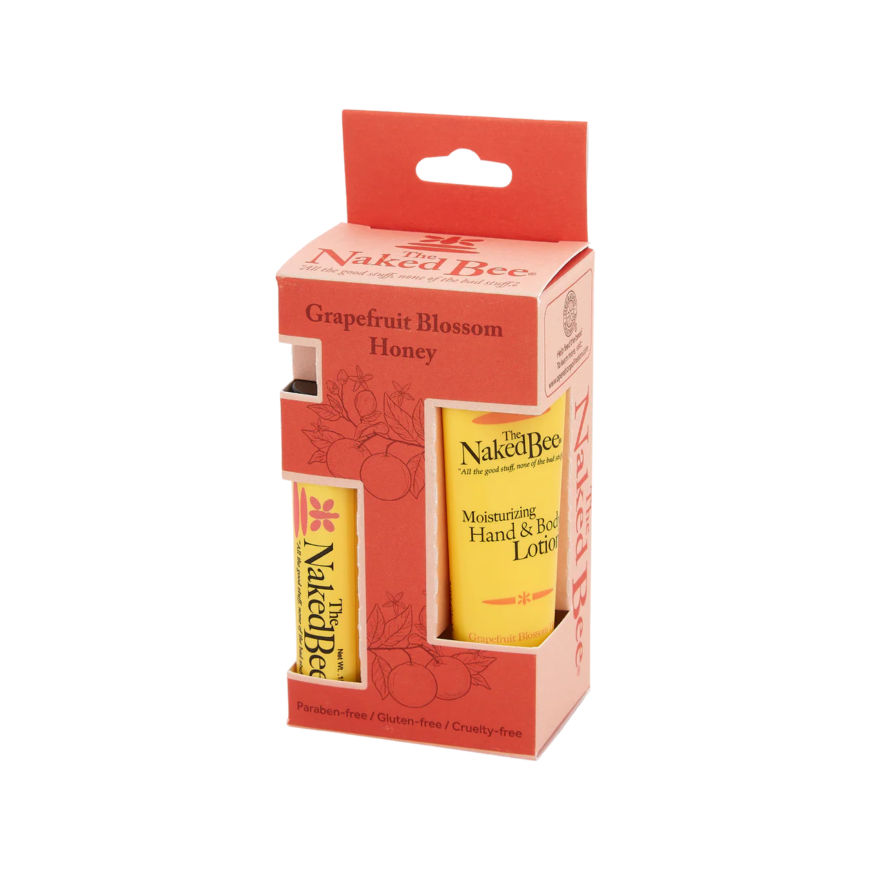 The Naked Bee - Grapefruit and Blossom Honey Pocket Pack