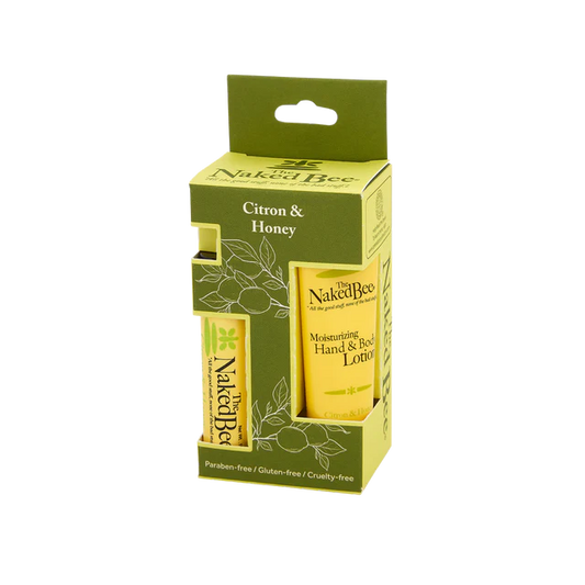 The Naked Bee - Citron and Honey Pocket Pack