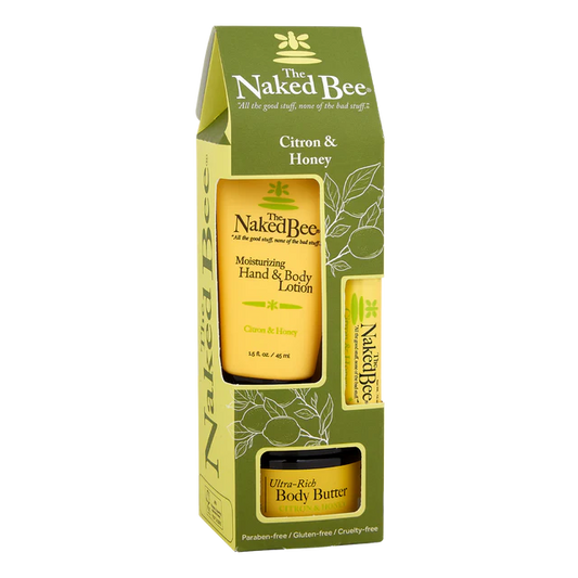 The Naked Bee - Citron and Honey Gift Collection
