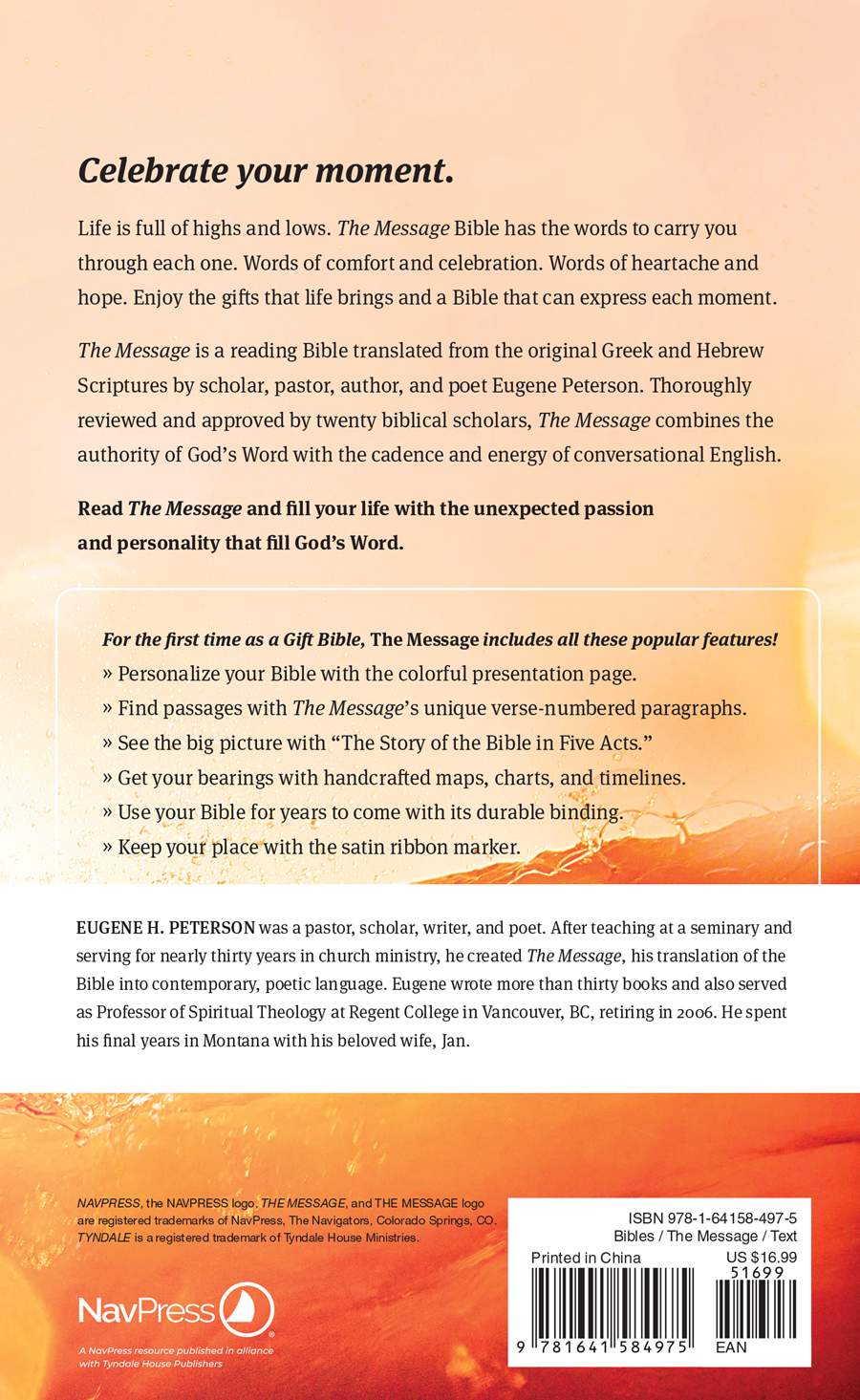 The Message Deluxe Gift Bible