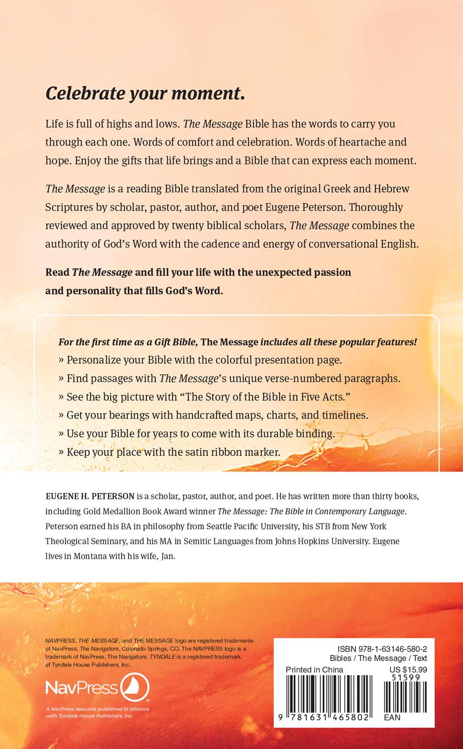 The Message Deluxe Gift Bible