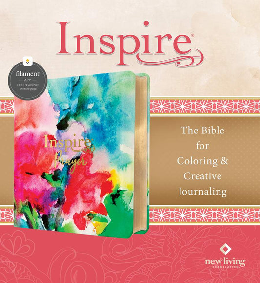 Inspire PRAYER Bible NLT, Filament Enabled