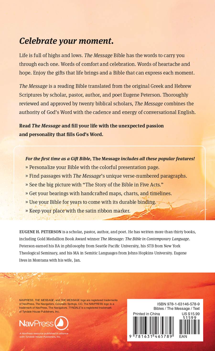 The Message Deluxe Gift Bible