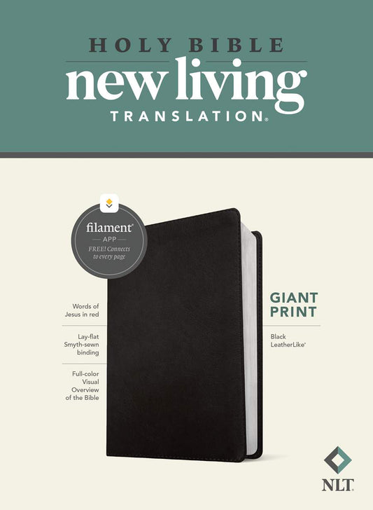 NLT Giant Print Bible, Filament Enabled