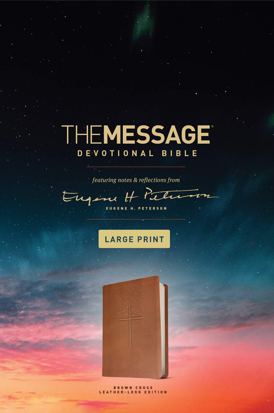 The Message Devotional Bible, Large Print