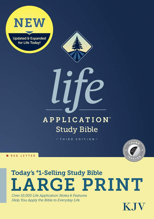KJV Life Application Study Bible, Third Edition, Large Print