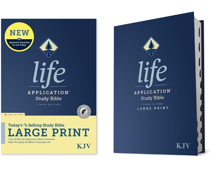 KJV Life Application Study Bible, Third Edition, Large Print