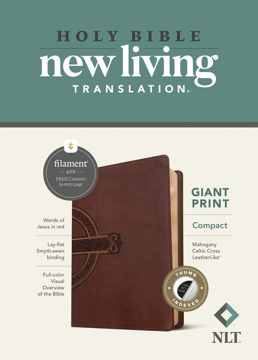 NLT Compact Giant Print Bible, Filament Enabled
