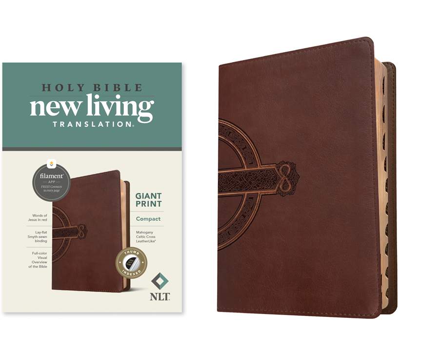 NLT Compact Giant Print Bible, Filament Enabled