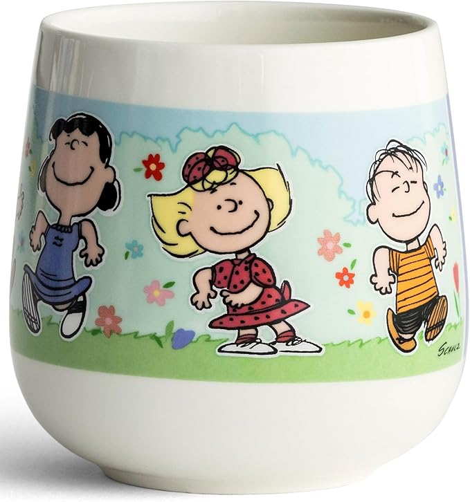 DaySpring Peanuts Smile! Happiness Looks Good On You Ceramic Mug, 16oz