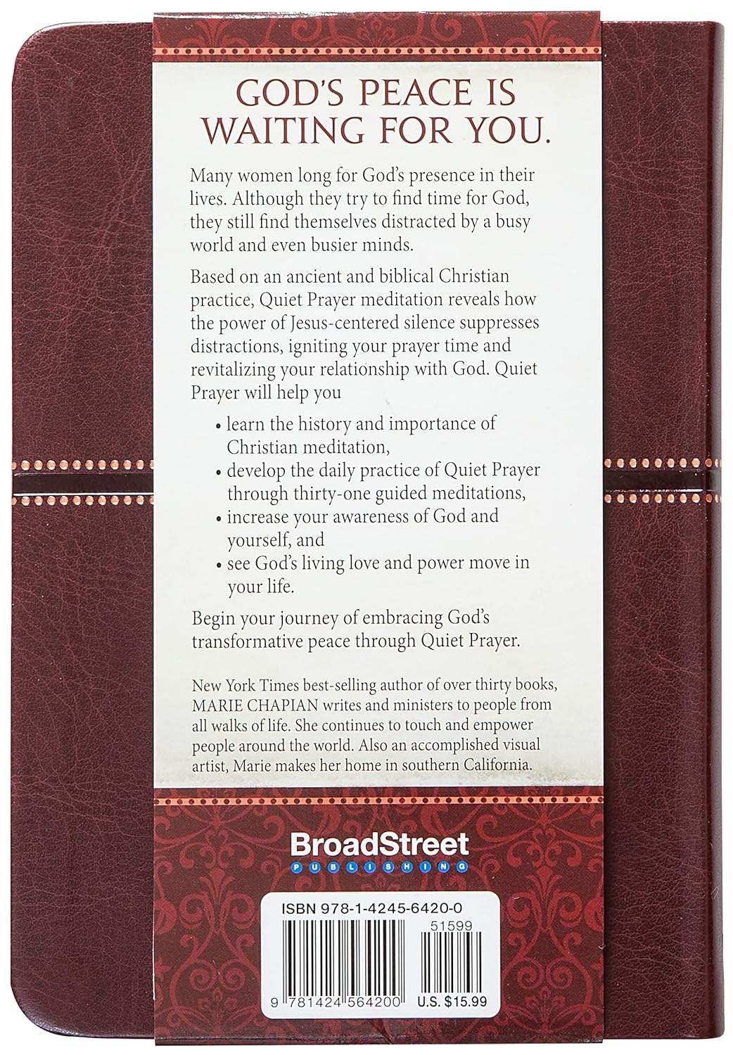 Quiet Prayer: 31 Days of Meditation for Women