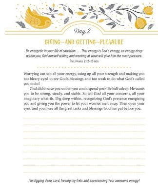 Worry Less, Pray More: A Daily Devotional Journal