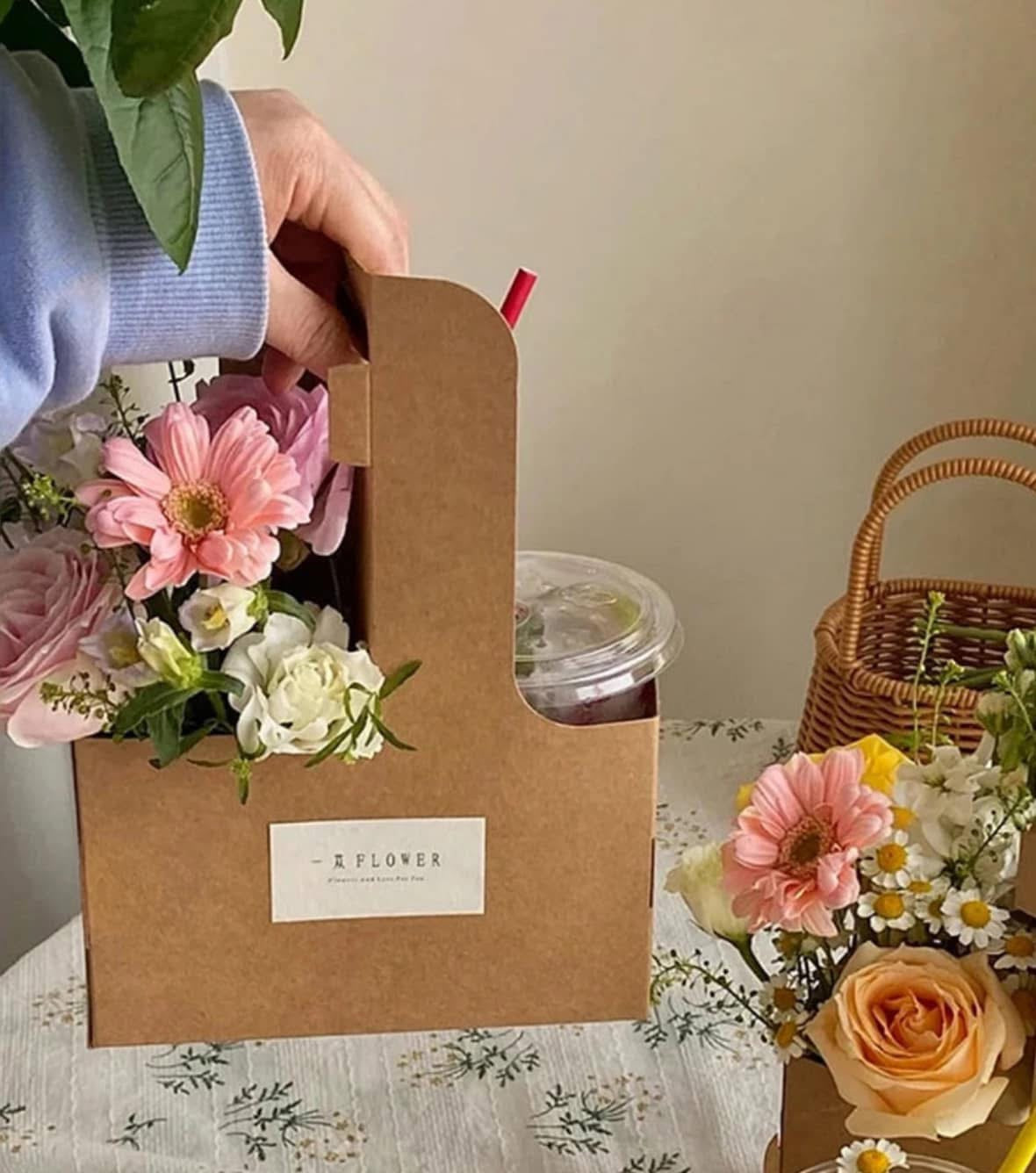 Valentine's Coffee & Bouquet Pre Order