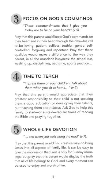 5 Things to Pray for the People you Love