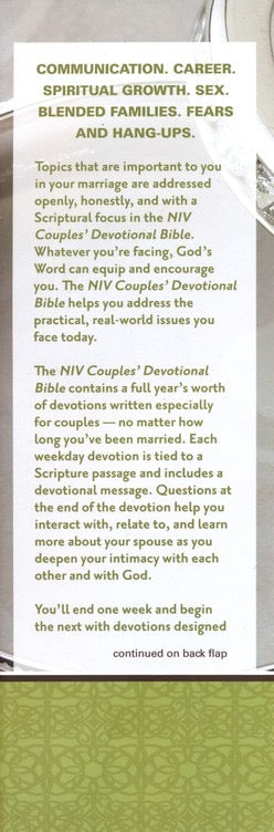 NIV Couples' Devotional Bible