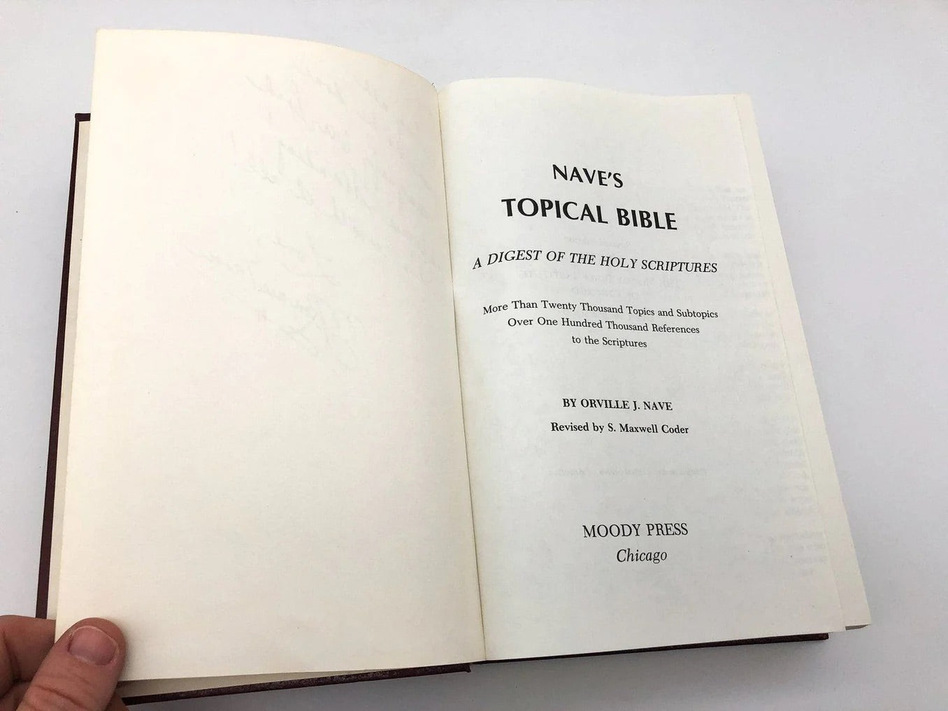 Nave's Topical Bible (HARDCOVER)