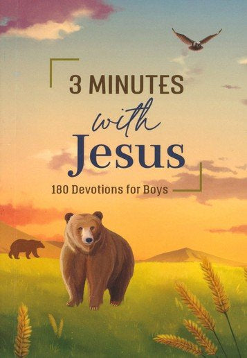 3 Minutes with Jesus: 180 Devotions for Boys