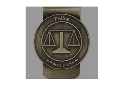 MONEY CLIP-POLICE