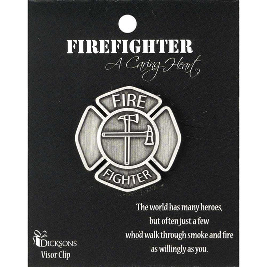 FIREFIGHTER VISOR CLIP