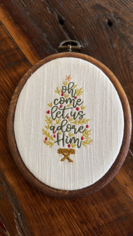 This Little Light Of Mine Designs-Framed embroidery medium size 5x6 - 20.00