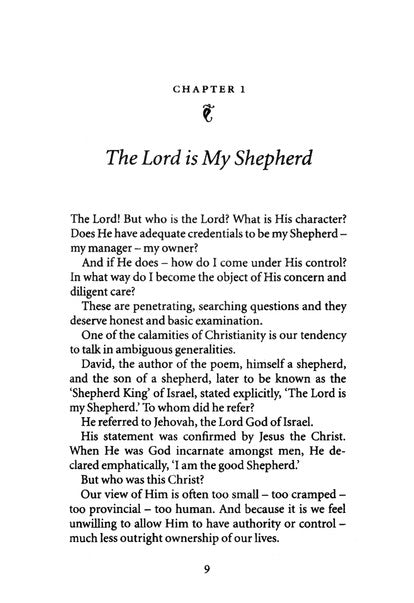 The Shepherd Trilogy: A Shepherd Looks at the 23rd Psalm, A Shepherd Looks at the Good Shepherd,