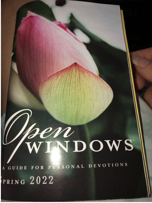 Open Windows Guide For Personal Devotions Spring 2022