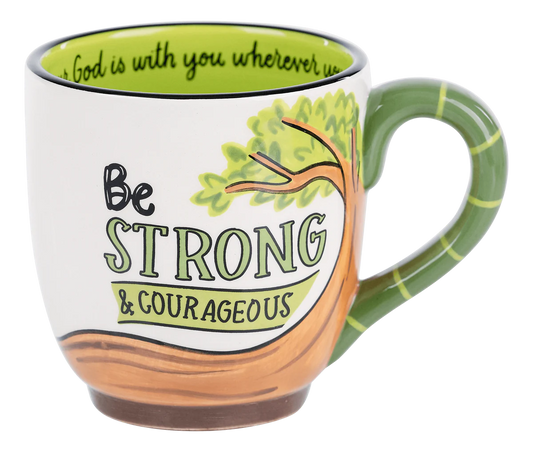 Glory Haus - Strong & Courageous Mug