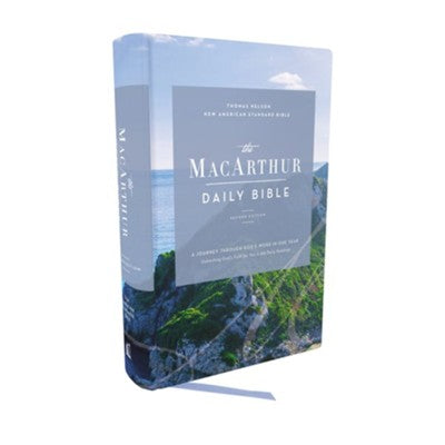 NASB, MacArthur Daily Bible, Hardcover, Comfort Print