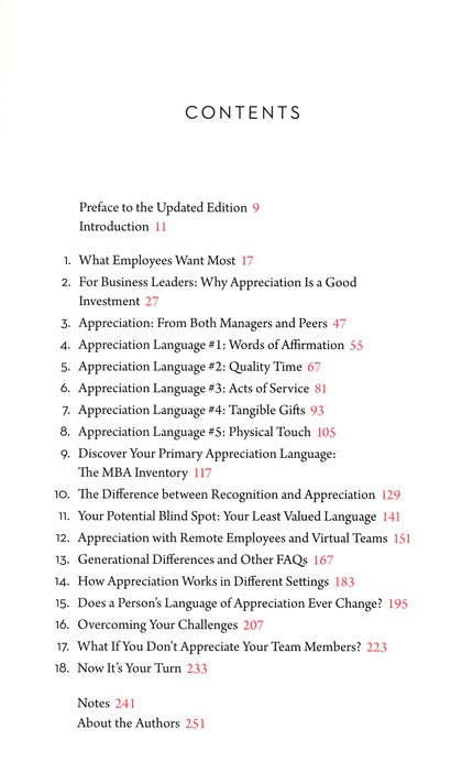 The 5 Languages of Appreciation in the Workplace, repackaged: Empowering Organizations by Encouraging People