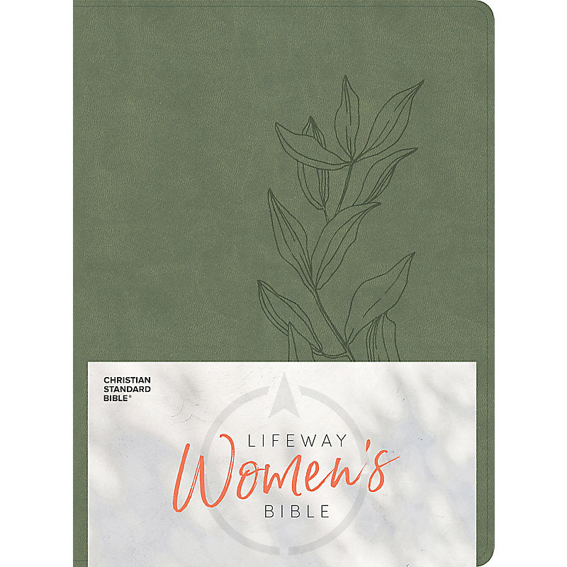 CSB Lifeway Women's Bible, Sage LeatherTouch