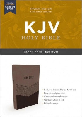 KJV Giant Comfort Print Holy Bible