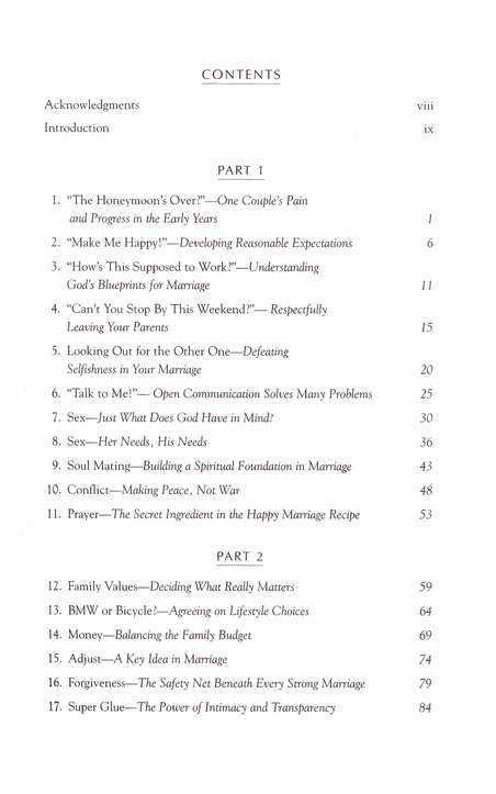 Starting Your Marriage Right: What You Need to Know in the Early Years to Make It Last a Lifetime