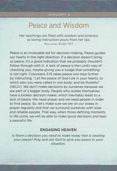 Engaging Heaven Today for Women: 365 Daily Devotions