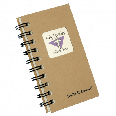 Prayer Journal: Daily Devotions (Mini, Brown